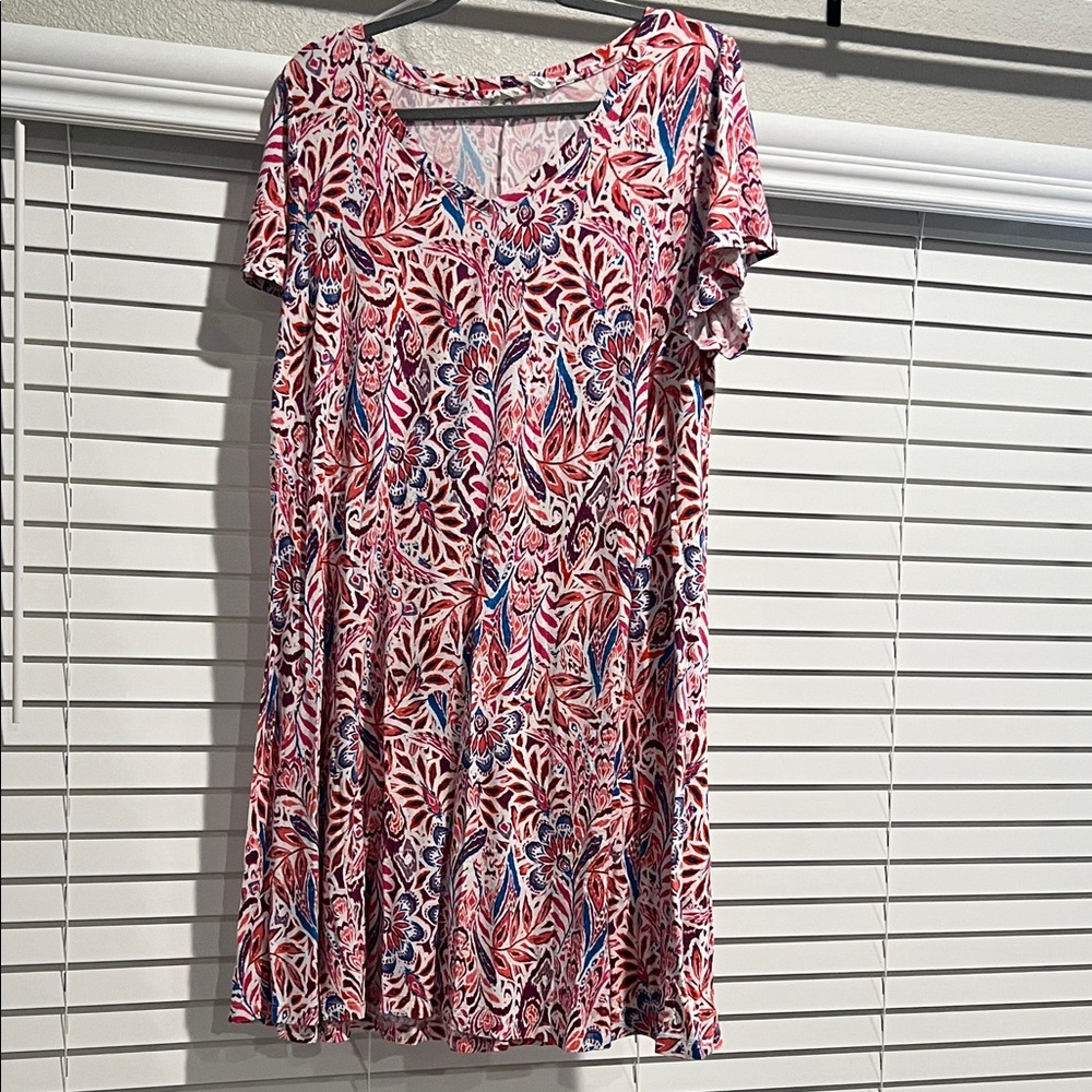 Lucky Brand Multicolor Floral Dress